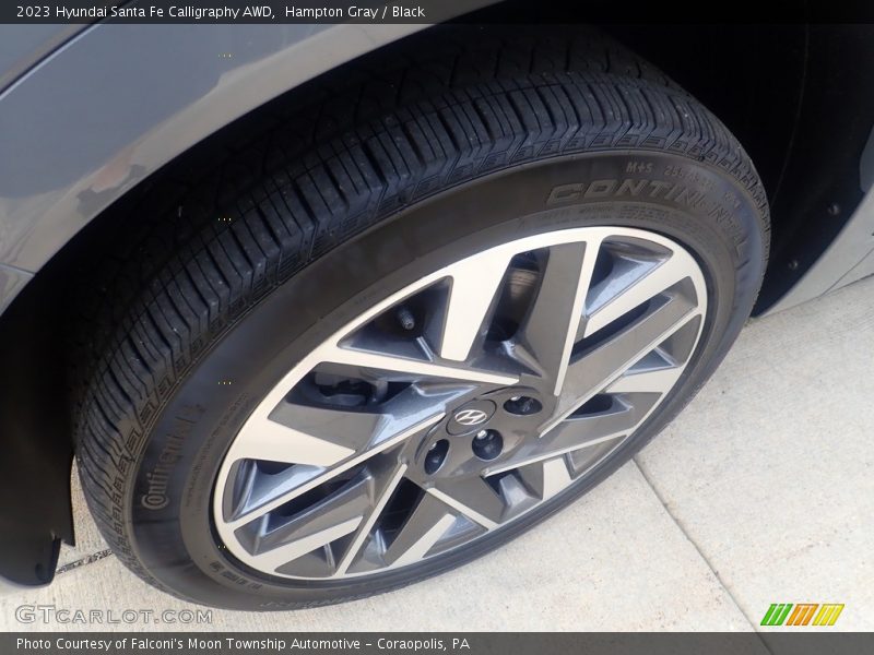 Hampton Gray / Black 2023 Hyundai Santa Fe Calligraphy AWD