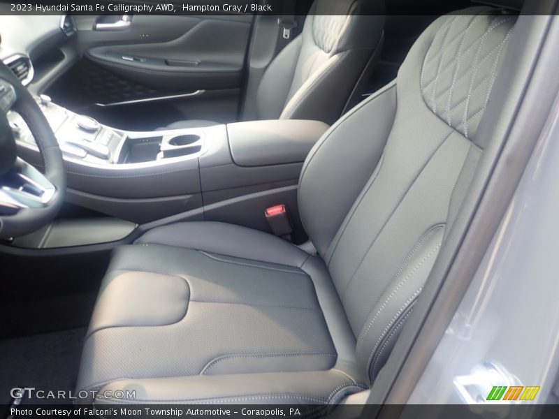 Hampton Gray / Black 2023 Hyundai Santa Fe Calligraphy AWD