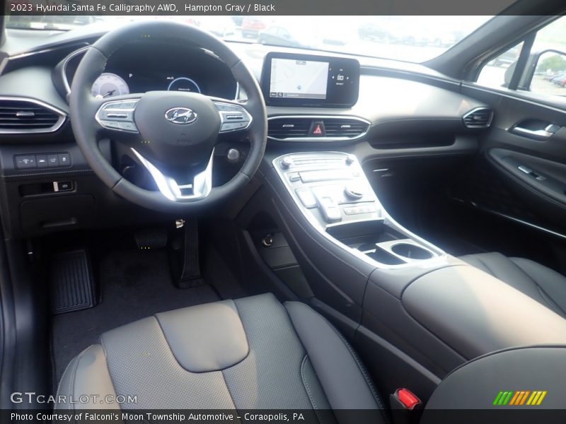 Hampton Gray / Black 2023 Hyundai Santa Fe Calligraphy AWD