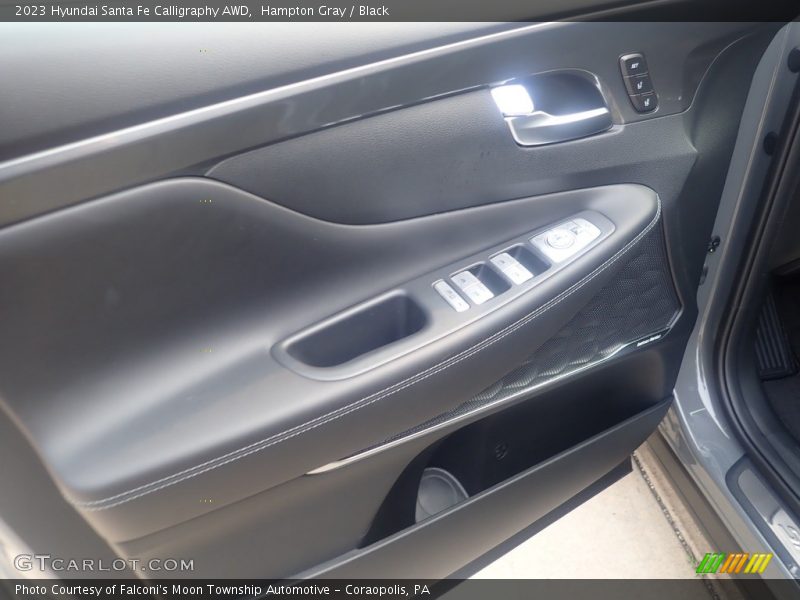 Hampton Gray / Black 2023 Hyundai Santa Fe Calligraphy AWD