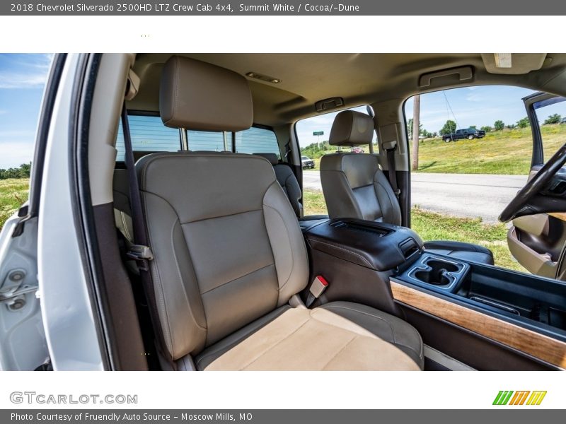 Front Seat of 2018 Silverado 2500HD LTZ Crew Cab 4x4