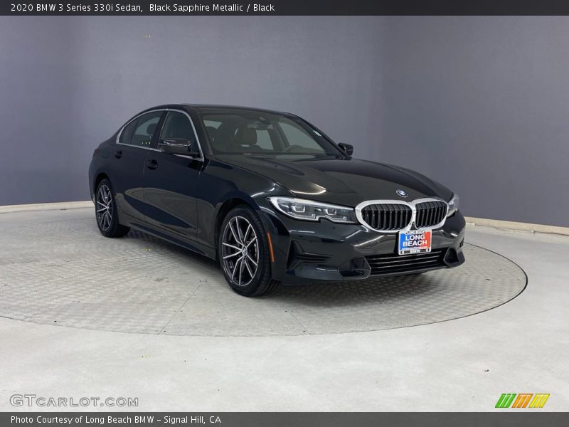 Black Sapphire Metallic / Black 2020 BMW 3 Series 330i Sedan