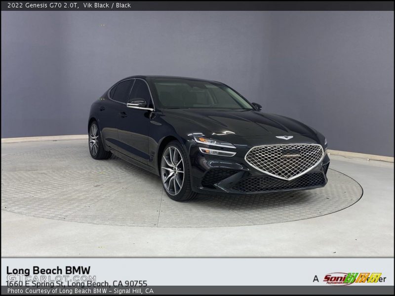 Dealer Info of 2022 G70 2.0T