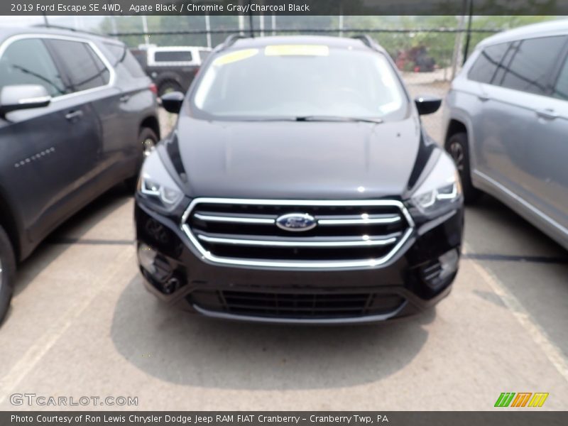 Agate Black / Chromite Gray/Charcoal Black 2019 Ford Escape SE 4WD
