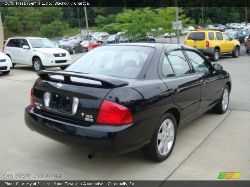 Blackout / Charcoal 2005 Nissan Sentra 1.8 S