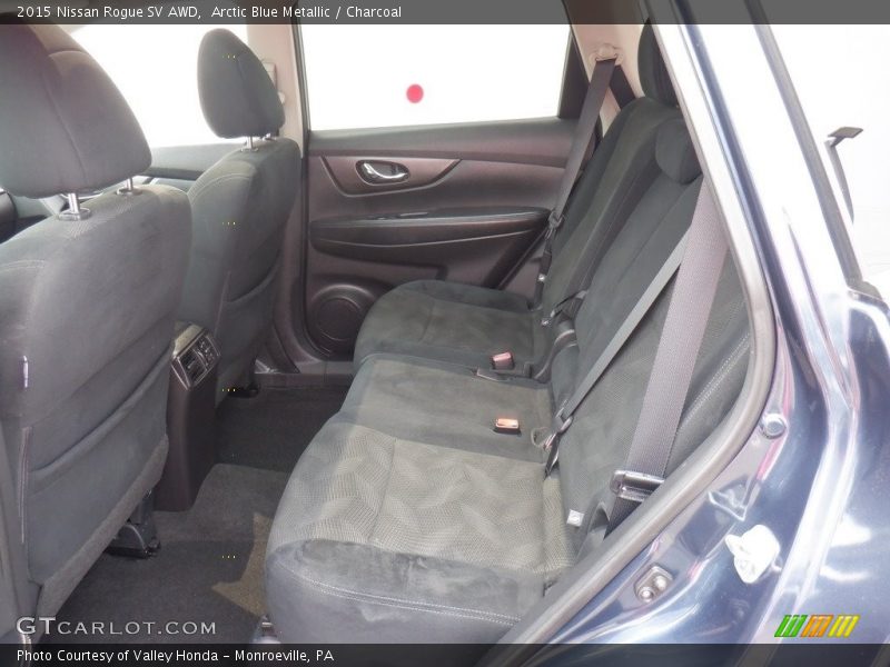 Arctic Blue Metallic / Charcoal 2015 Nissan Rogue SV AWD