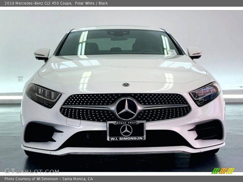 Polar White / Black 2019 Mercedes-Benz CLS 450 Coupe