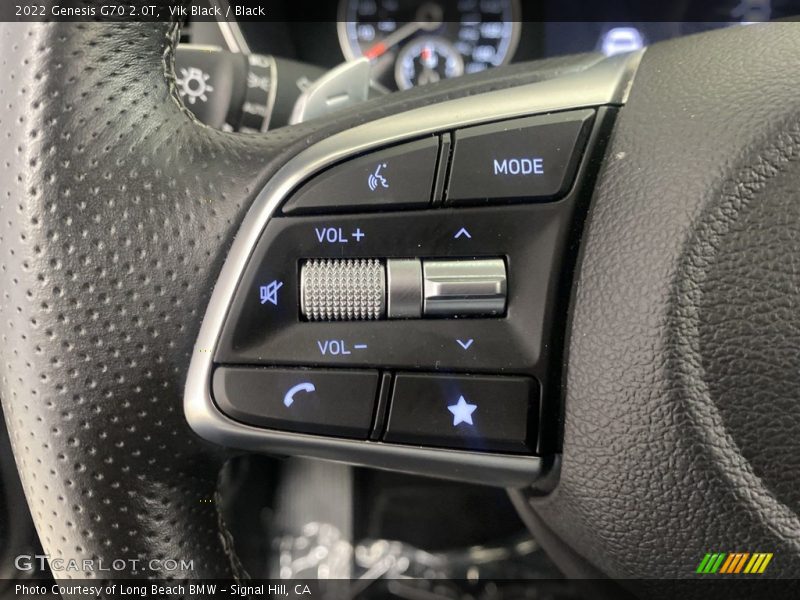  2022 G70 2.0T Steering Wheel
