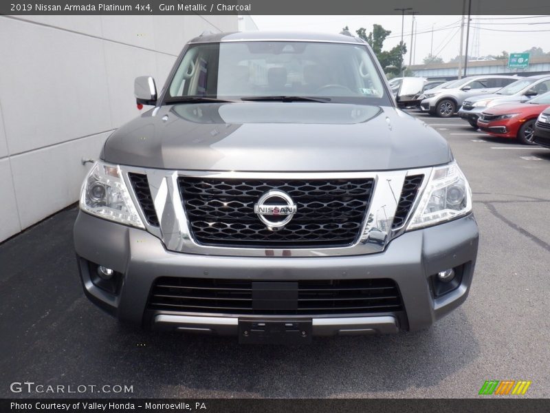 Gun Metallic / Charcoal 2019 Nissan Armada Platinum 4x4