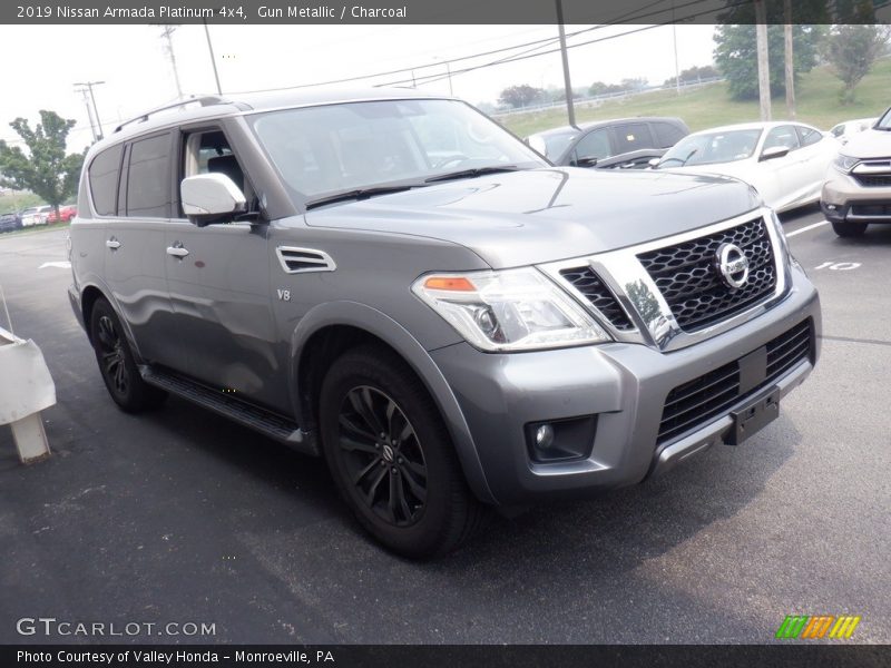 Gun Metallic / Charcoal 2019 Nissan Armada Platinum 4x4