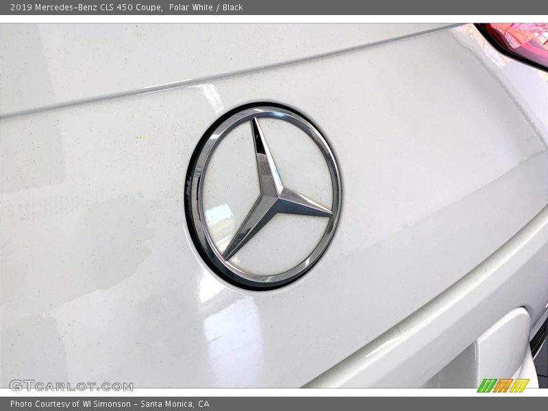 Polar White / Black 2019 Mercedes-Benz CLS 450 Coupe