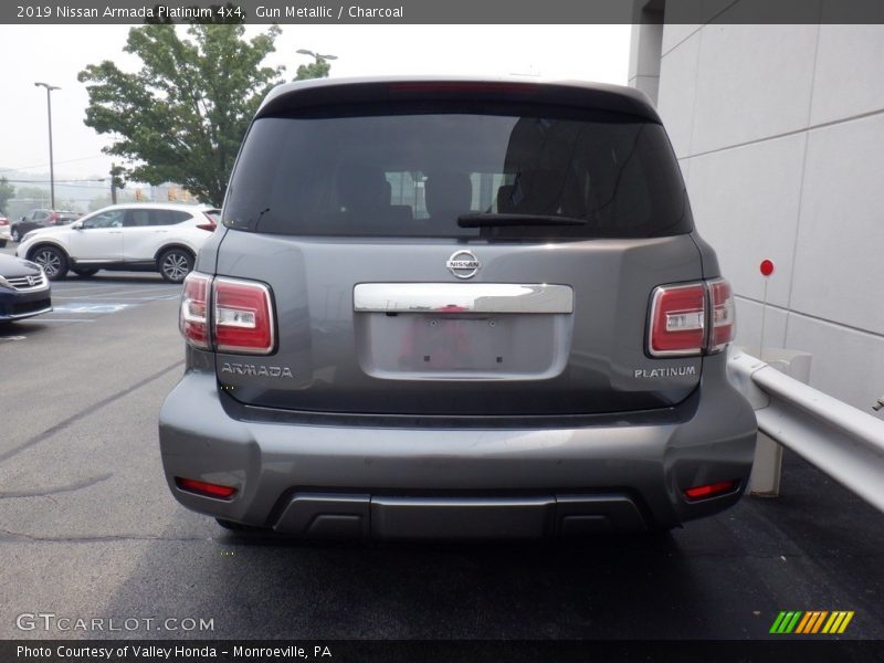 Gun Metallic / Charcoal 2019 Nissan Armada Platinum 4x4