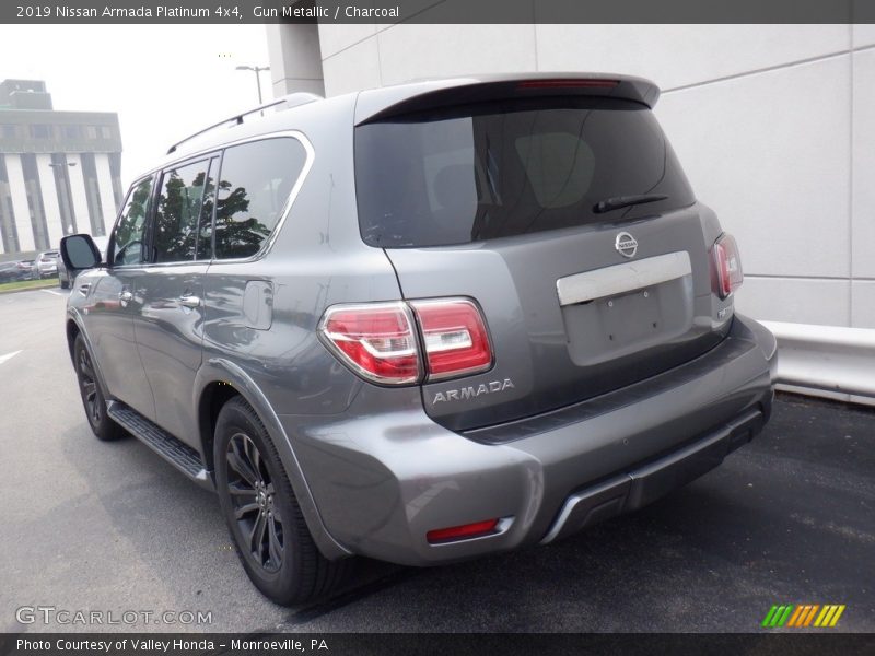 Gun Metallic / Charcoal 2019 Nissan Armada Platinum 4x4