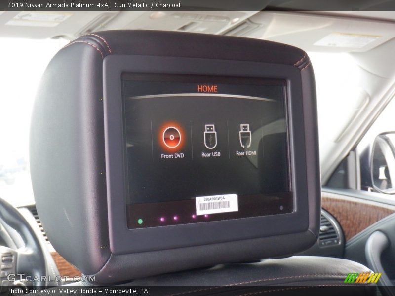 Entertainment System of 2019 Armada Platinum 4x4