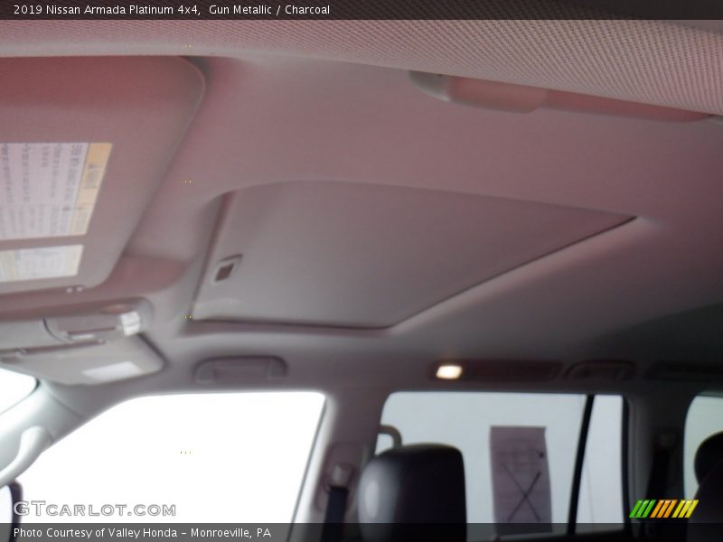 Gun Metallic / Charcoal 2019 Nissan Armada Platinum 4x4
