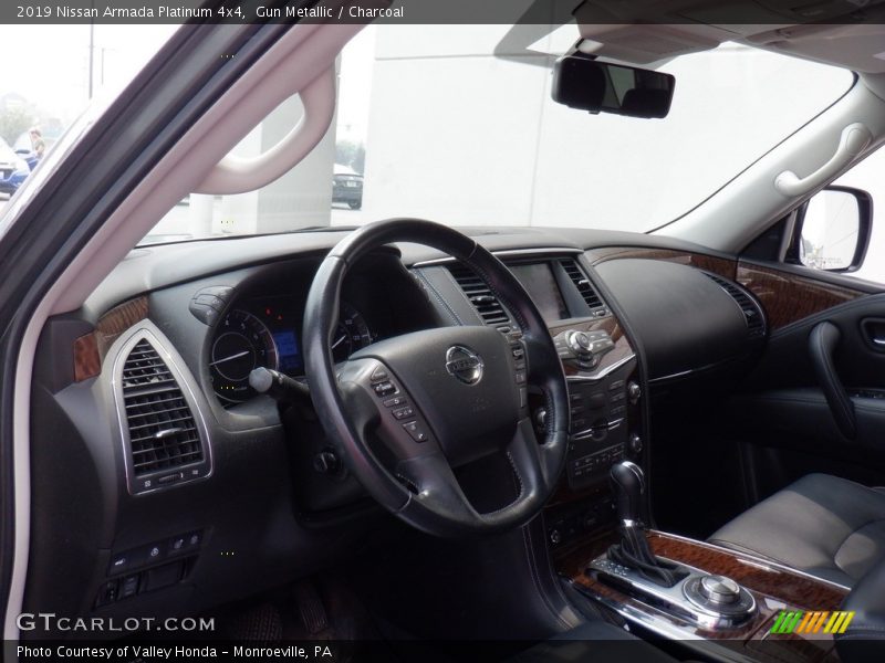 Gun Metallic / Charcoal 2019 Nissan Armada Platinum 4x4