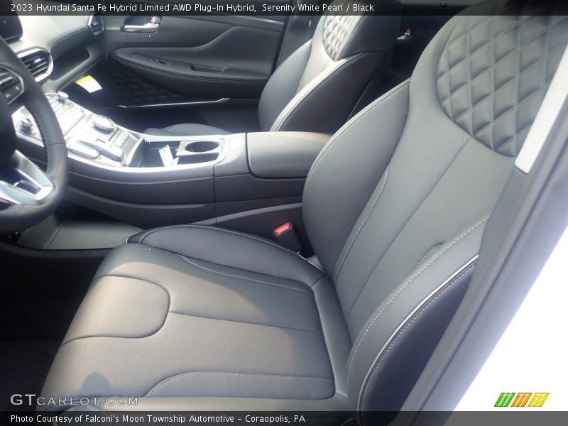 Front Seat of 2023 Santa Fe Hybrid Limited AWD Plug-In Hybrid