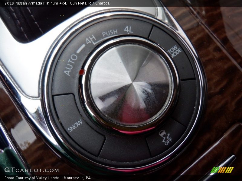 Controls of 2019 Armada Platinum 4x4