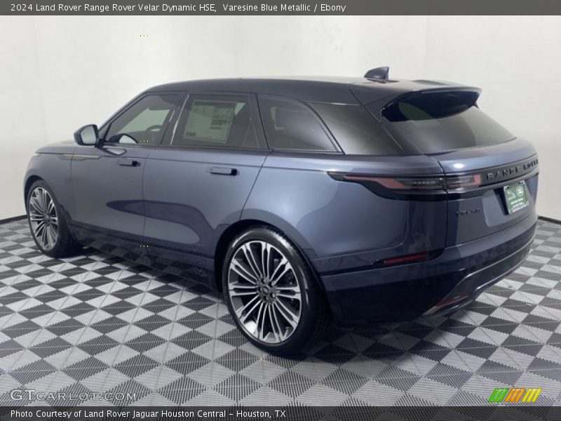 Varesine Blue Metallic / Ebony 2024 Land Rover Range Rover Velar Dynamic HSE