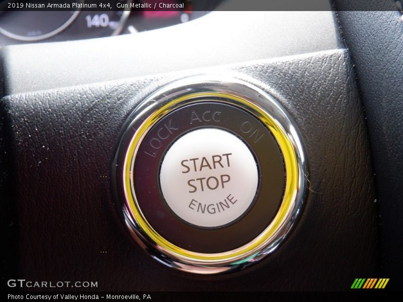 Controls of 2019 Armada Platinum 4x4