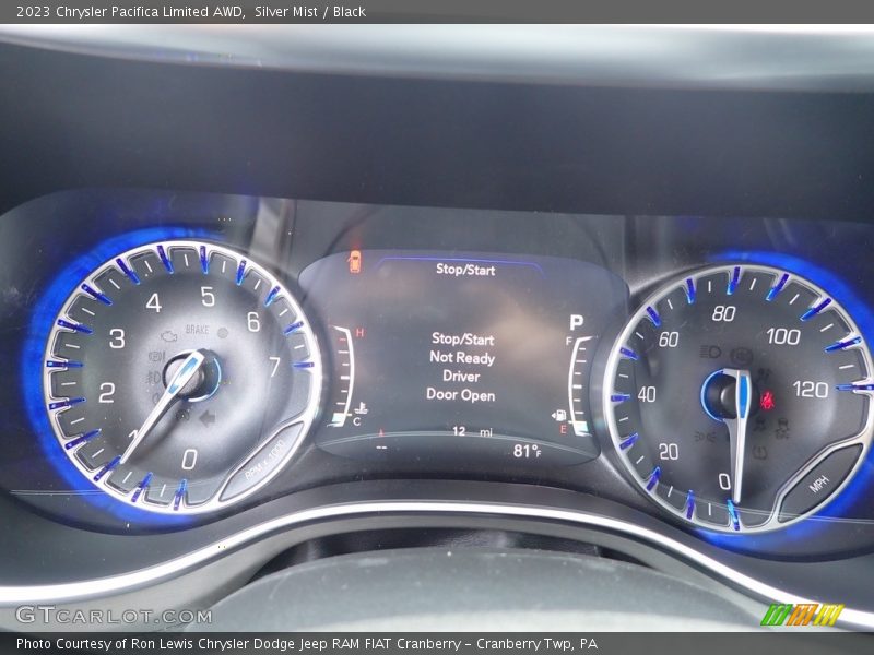 Silver Mist / Black 2023 Chrysler Pacifica Limited AWD