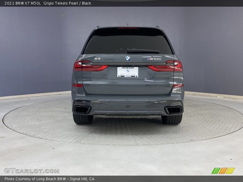 Grigio Telesto Pearl / Black 2021 BMW X7 M50i