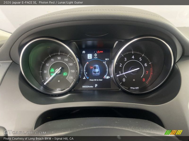 Photon Red / Lunar/Light Oyster 2020 Jaguar E-PACE SE