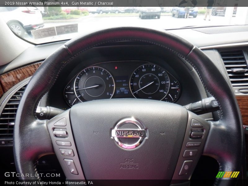  2019 Armada Platinum 4x4 Steering Wheel