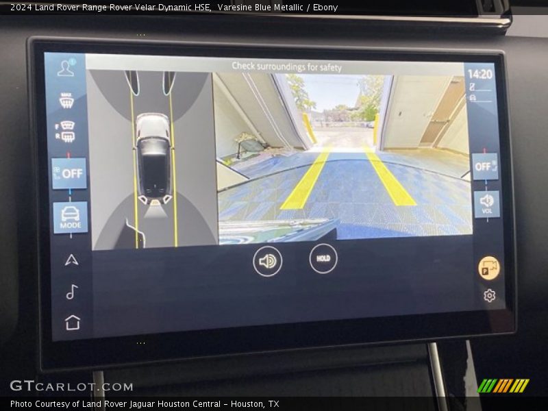 Controls of 2024 Range Rover Velar Dynamic HSE