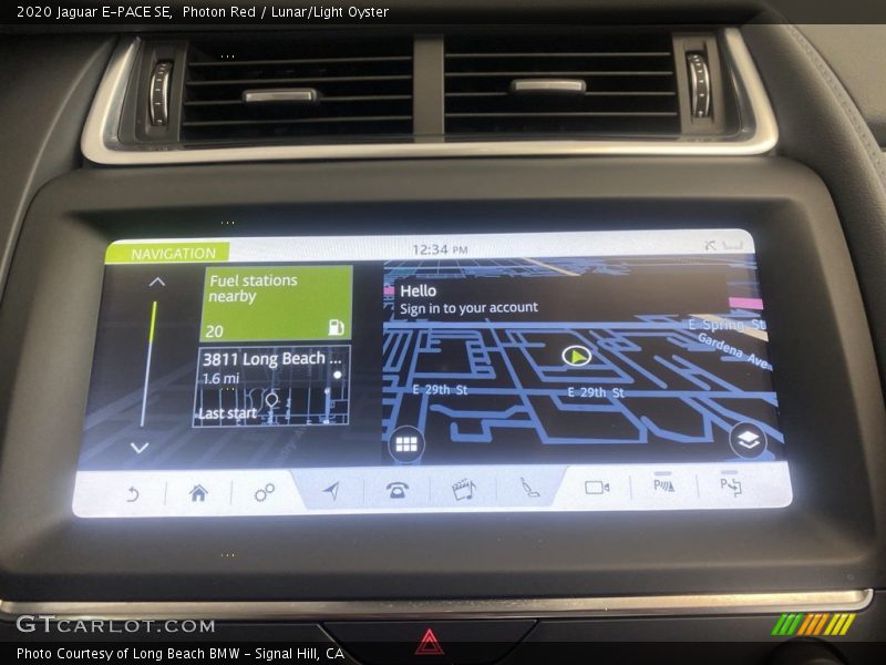 Photon Red / Lunar/Light Oyster 2020 Jaguar E-PACE SE