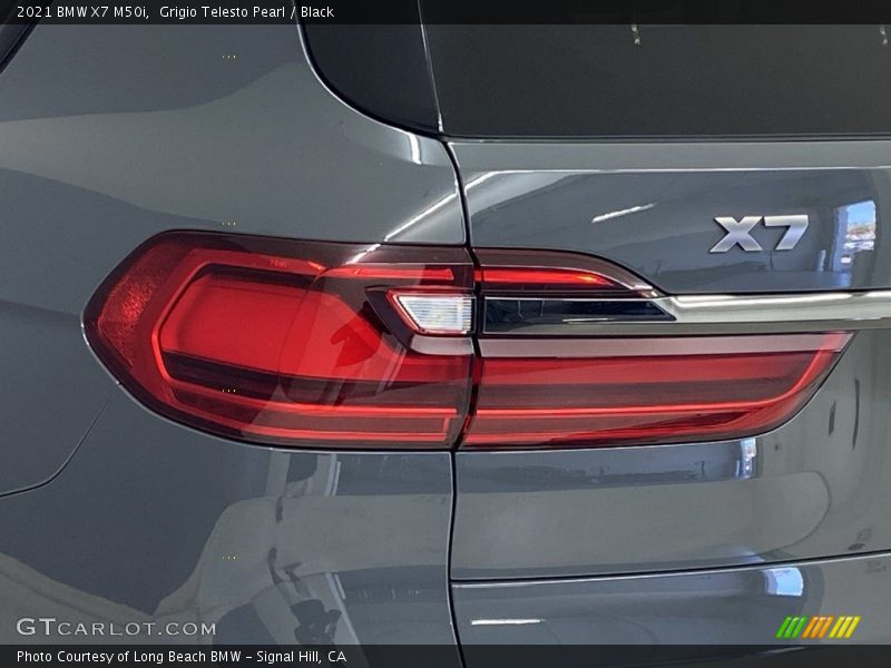 Grigio Telesto Pearl / Black 2021 BMW X7 M50i