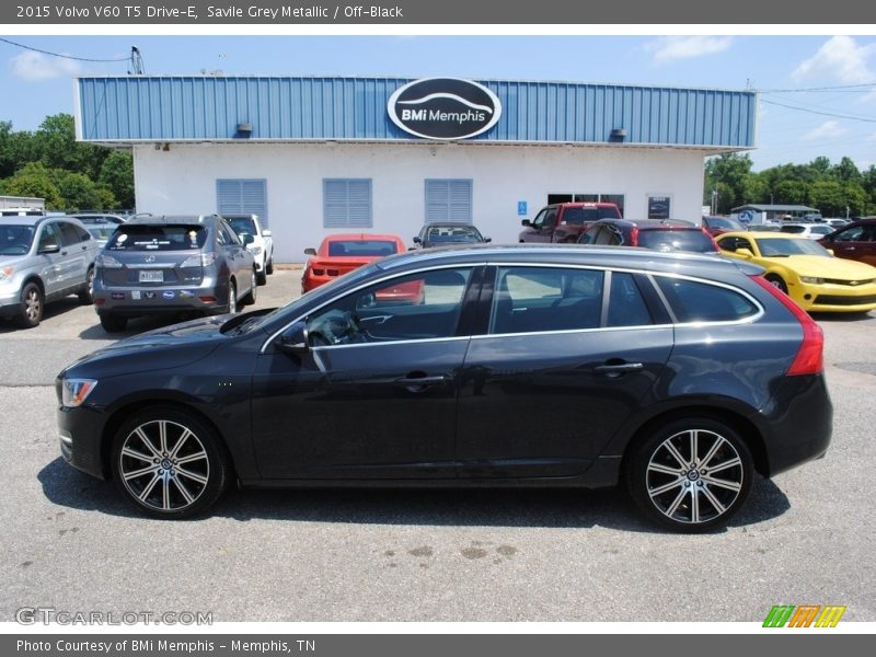 Savile Grey Metallic / Off-Black 2015 Volvo V60 T5 Drive-E