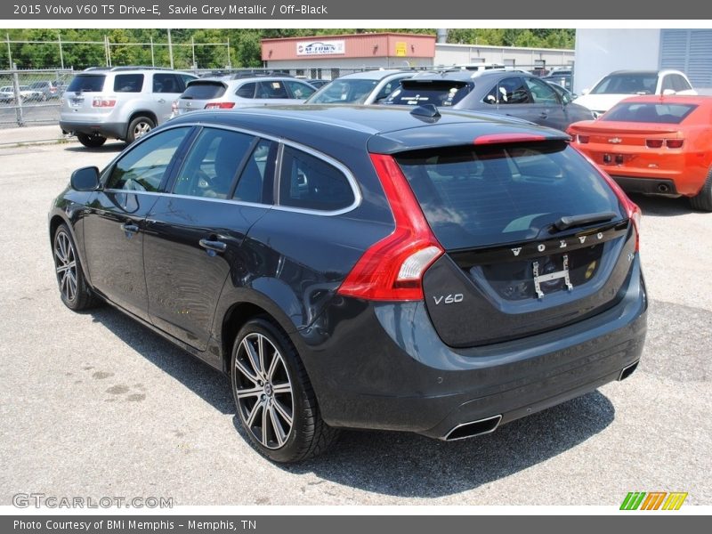 Savile Grey Metallic / Off-Black 2015 Volvo V60 T5 Drive-E
