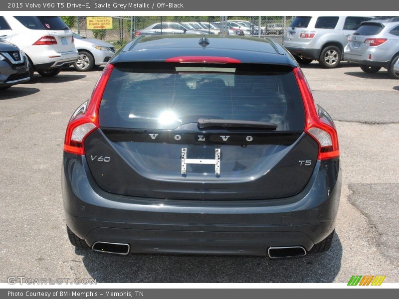 Savile Grey Metallic / Off-Black 2015 Volvo V60 T5 Drive-E