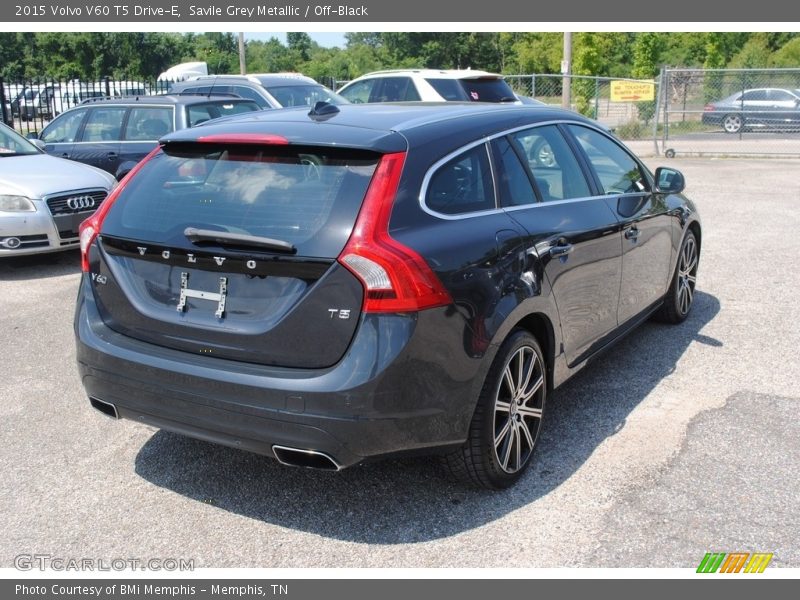 Savile Grey Metallic / Off-Black 2015 Volvo V60 T5 Drive-E