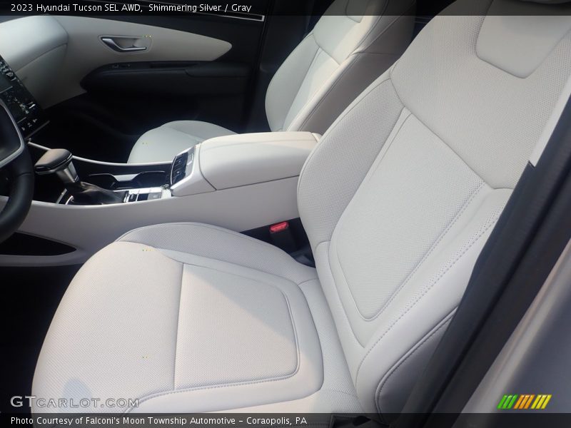 Shimmering Silver / Gray 2023 Hyundai Tucson SEL AWD