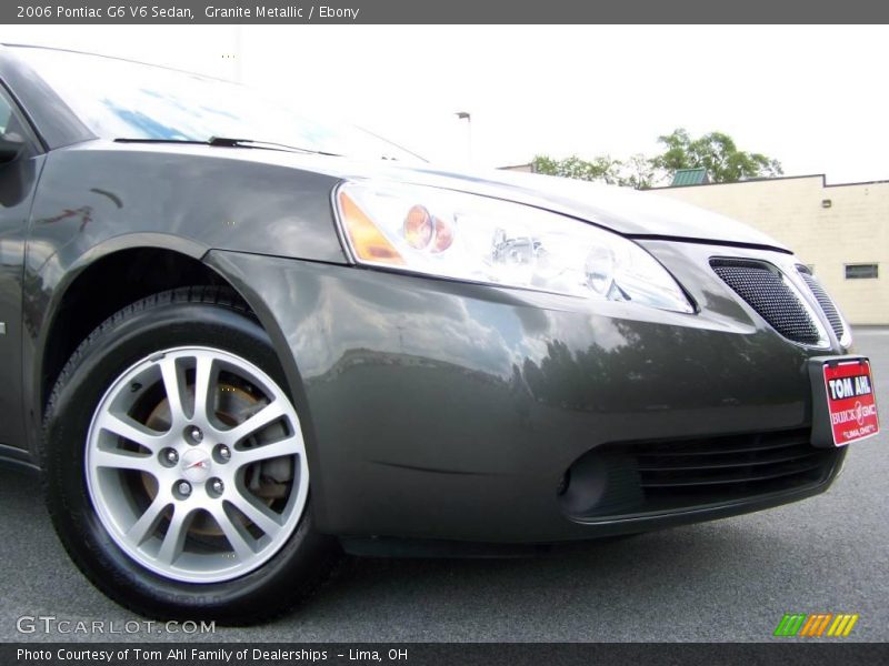 Granite Metallic / Ebony 2006 Pontiac G6 V6 Sedan