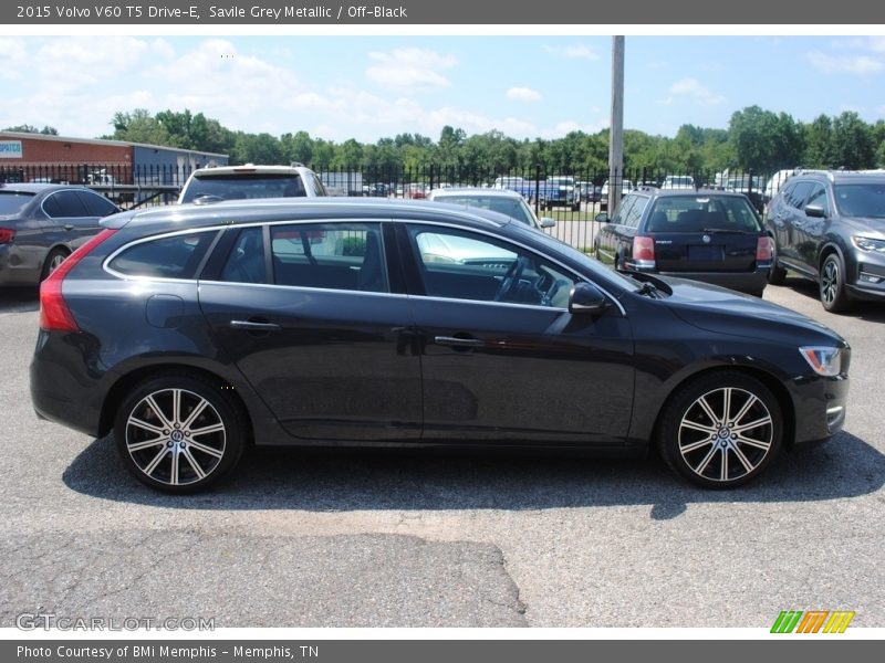 Savile Grey Metallic / Off-Black 2015 Volvo V60 T5 Drive-E
