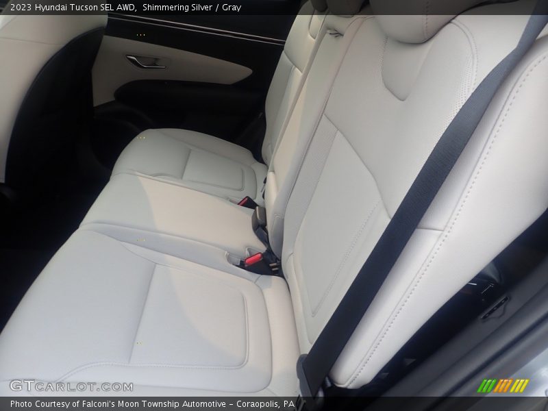 Shimmering Silver / Gray 2023 Hyundai Tucson SEL AWD