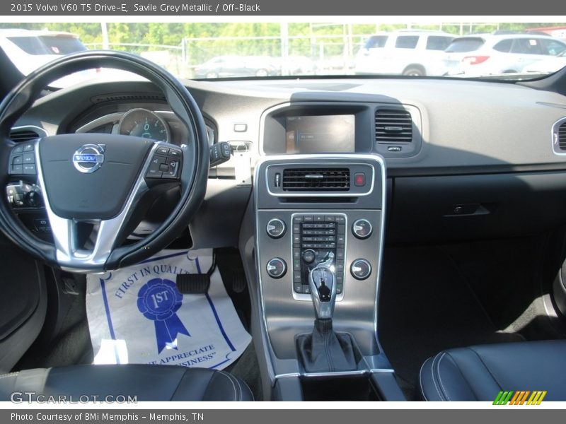 Savile Grey Metallic / Off-Black 2015 Volvo V60 T5 Drive-E