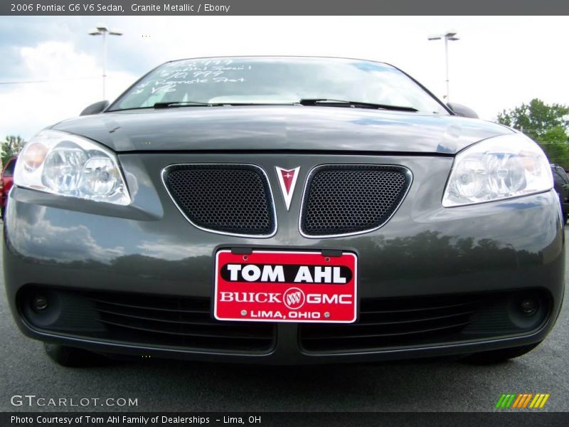 Granite Metallic / Ebony 2006 Pontiac G6 V6 Sedan
