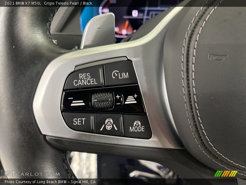 Grigio Telesto Pearl / Black 2021 BMW X7 M50i