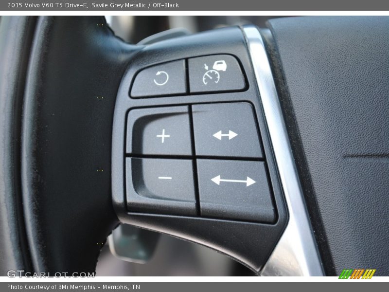 Savile Grey Metallic / Off-Black 2015 Volvo V60 T5 Drive-E