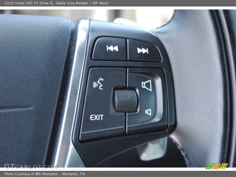 Savile Grey Metallic / Off-Black 2015 Volvo V60 T5 Drive-E