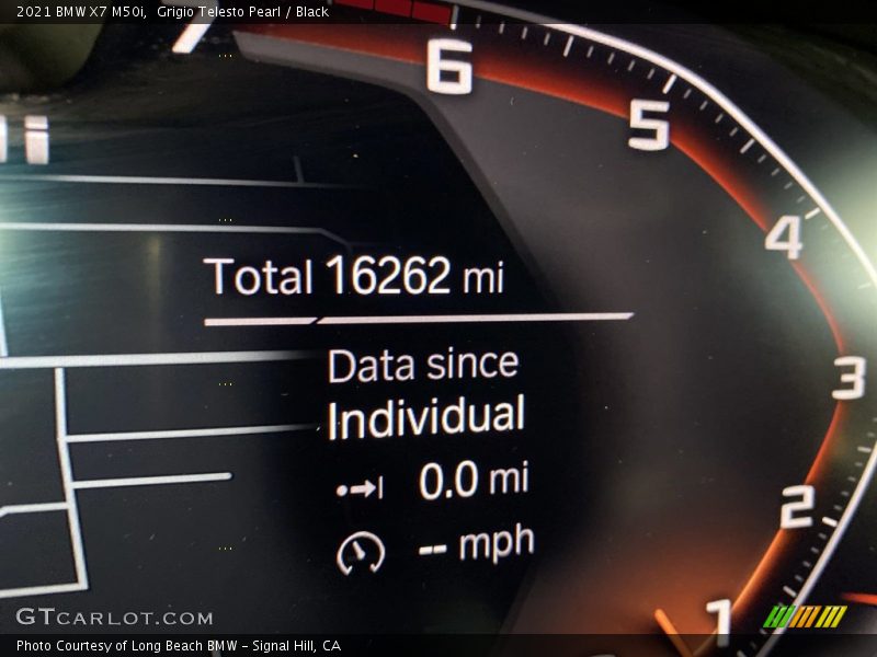 Grigio Telesto Pearl / Black 2021 BMW X7 M50i