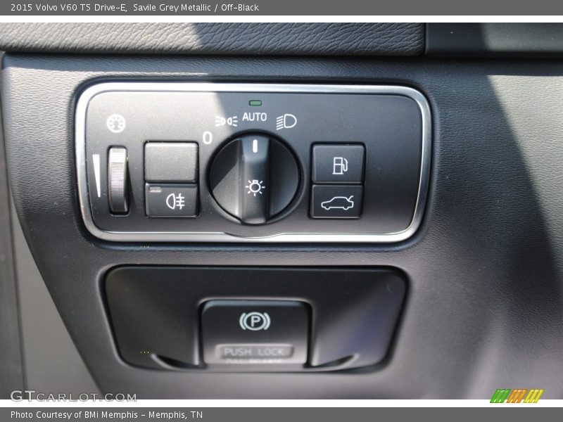 Savile Grey Metallic / Off-Black 2015 Volvo V60 T5 Drive-E