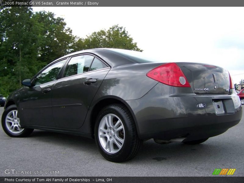 Granite Metallic / Ebony 2006 Pontiac G6 V6 Sedan