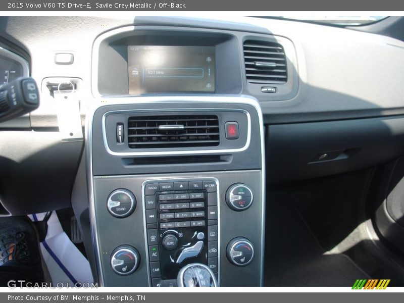 Savile Grey Metallic / Off-Black 2015 Volvo V60 T5 Drive-E
