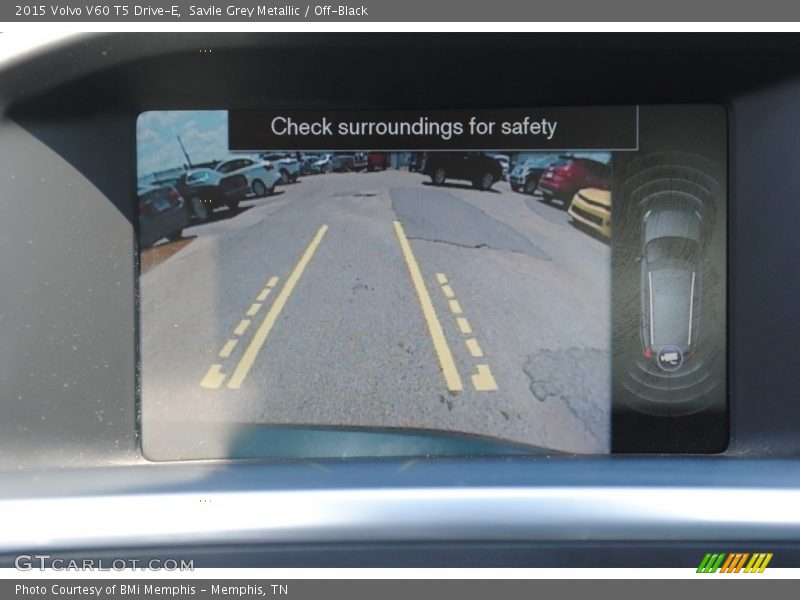 Savile Grey Metallic / Off-Black 2015 Volvo V60 T5 Drive-E