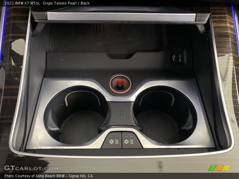 Grigio Telesto Pearl / Black 2021 BMW X7 M50i